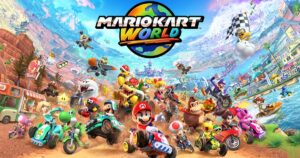 Arte oficial de Mario Kart World para Nintendo Switch 2