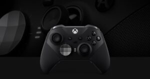 Mando de Xbox Elite Series 2 negro, foto oficial de producto de Microsoft