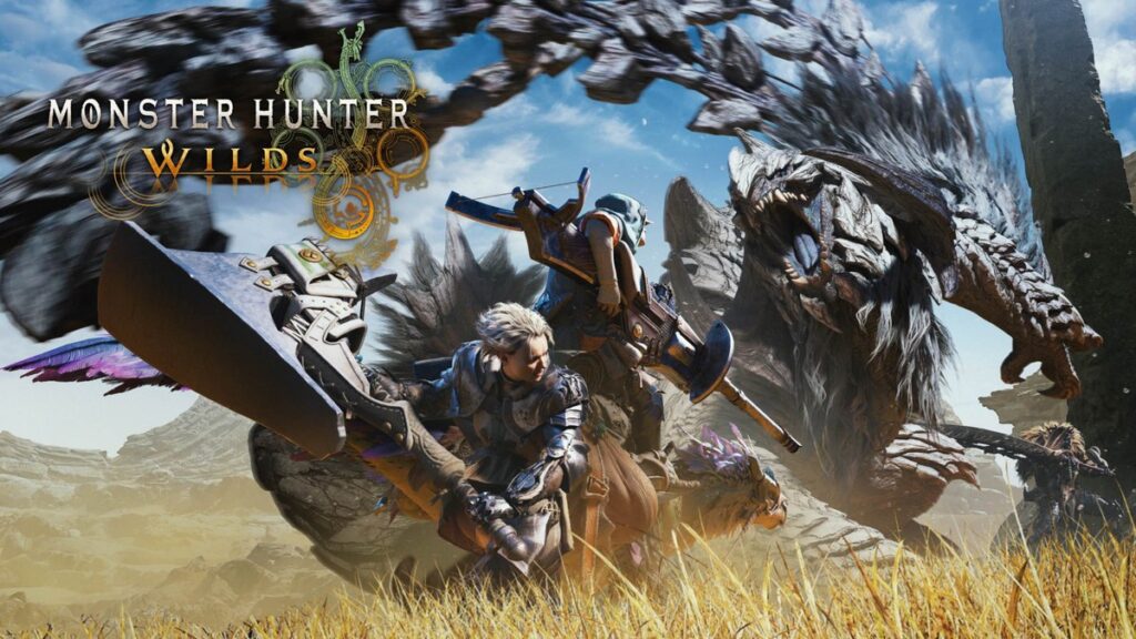 Arte oficial de Monster Hunter Wilds para Switch 2