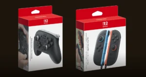 Cajas del mando Pro de Nintendo Switch 2 y de los Joy-Con 2
