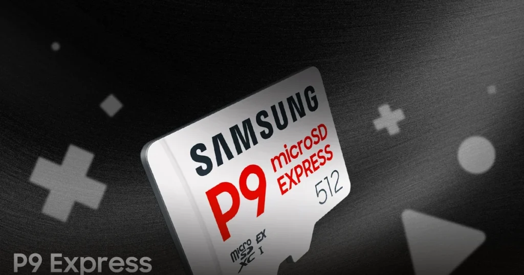 Tarjeta Samsung P9 Express microSD Express de 512 GB