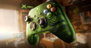 Mando Xbox X25 de edición especial, en verde translúcido